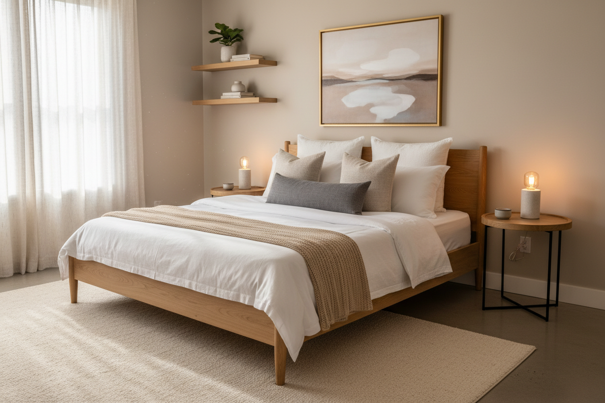 Queen bed: The Perfect Balance of Comfort, Space & Style | Deal King