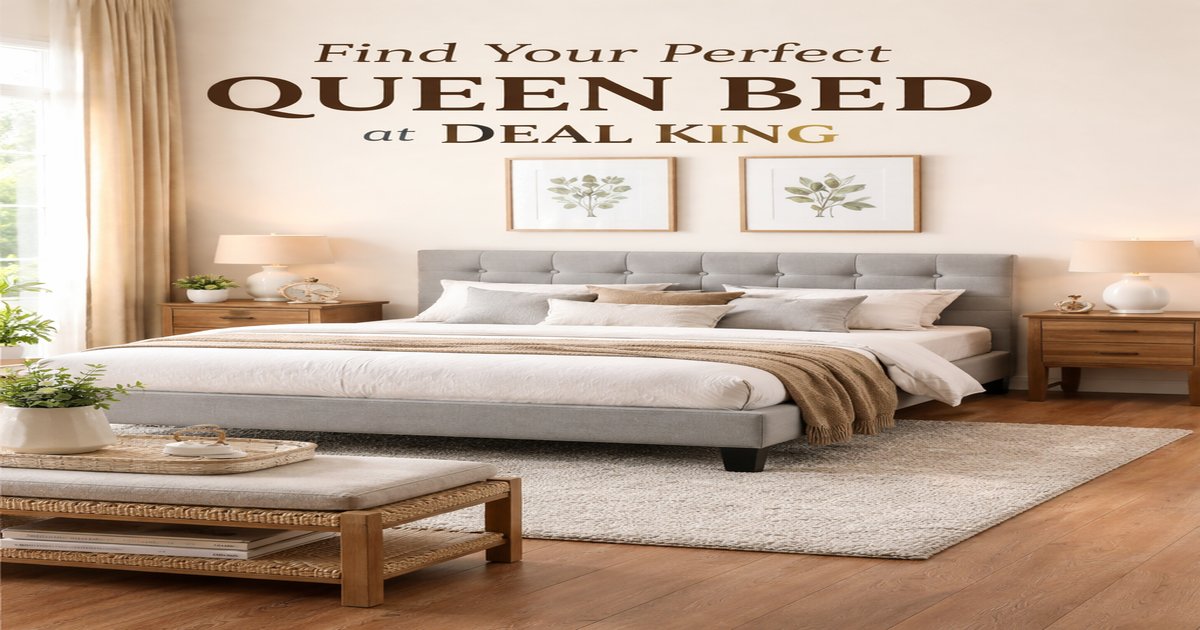 Queen bed – Stylish, Comfortable & Affordable Beds