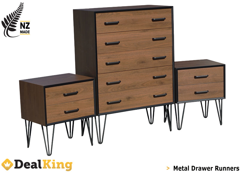 BROOKLYN 3PC NZ MADE BEDROOM SUITE