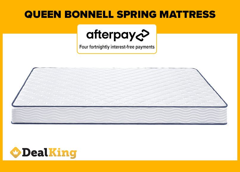 WHITE NZ MADE QUEEN SLAT BASE + MATTRESS