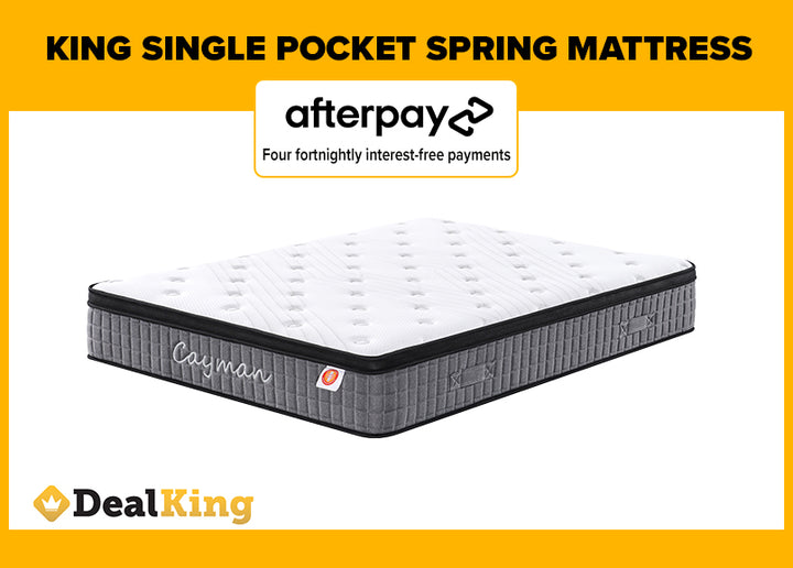 KING SINGLE POCKET SPRING MATTRESS