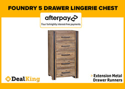 FOUNDRY 5 DRAWER LINGERIE CHEST