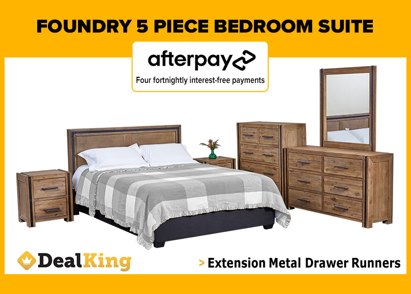 FOUNDRY 5 PIECE BEDROOM SUITE