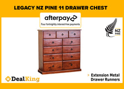 LEGACY NZ PINE 11 DRAWER CHEST