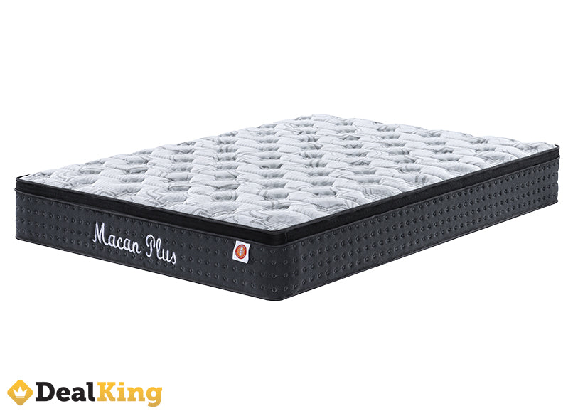 MACAN PLUS QUEEN POCKET SPRING PILLOW TOP MATTRESS