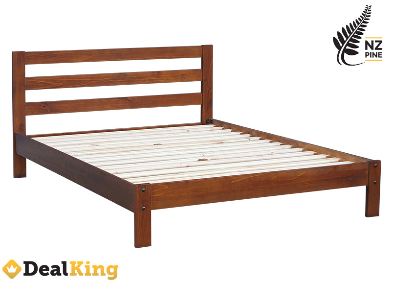 DOUBLE NZ PINE SLAT BED