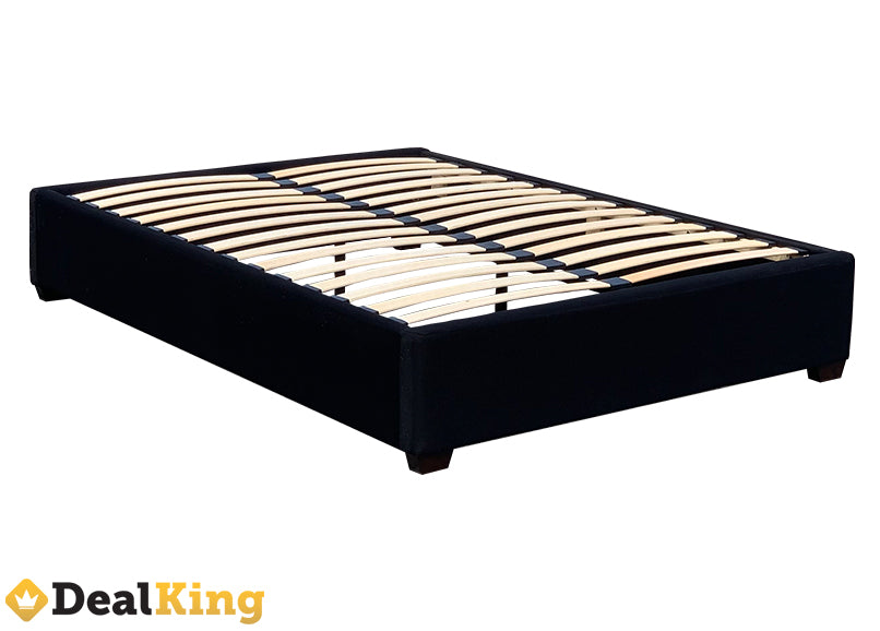 MONZA DOUBLE SLAT BASE BLACK