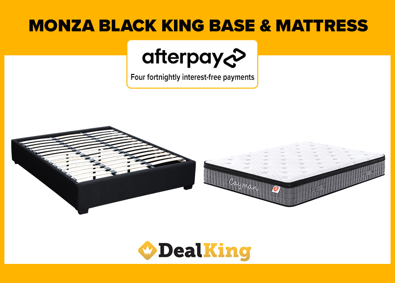 MONZA KING SLAT BASE & POCKET SPRING MATTRESS