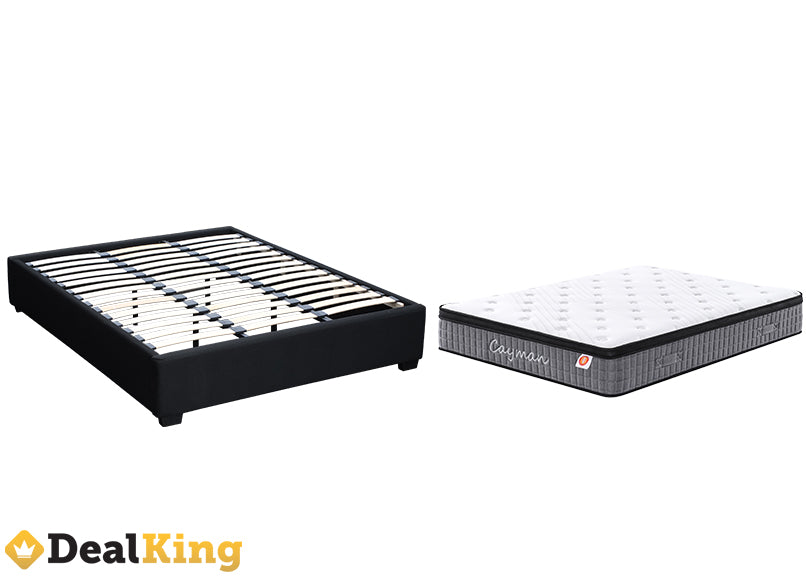 MONZA KING SLAT BASE & POCKET SPRING MATTRESS