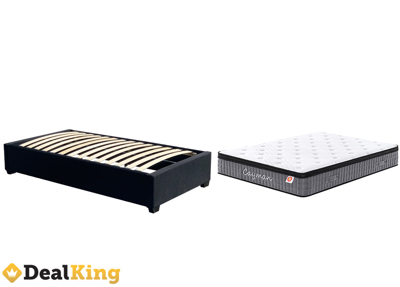 MONZA SINGLE SLAT BASE & POCKET SPRING MATTRESS
