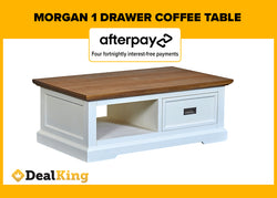 MORGAN 1 DRAWER COFFEE TABLE