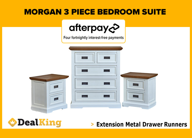 MORGAN 3 PIECE BEDROOM SUITE