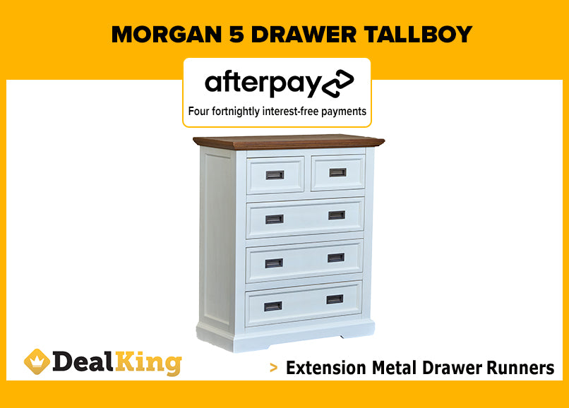 MORGAN 5 DRAWER TALLBOY