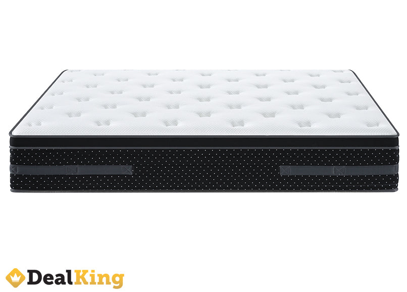 MONZA KING SLAT BASE & PANAMERA POCKET SPRING GEL MEMORY FOAM EURO TOP MATTRESS