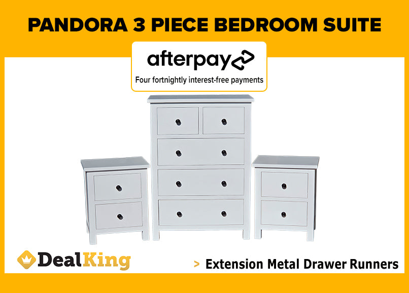 PANDORA 3 PIECE BEDROOM SUITE