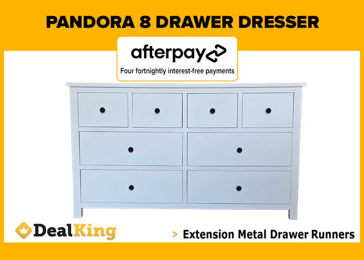 PANDORA 8 DRAWER DRESSER