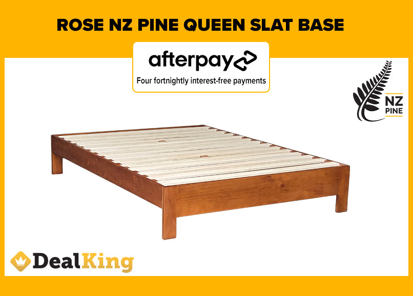 SOLID NEW ZEALAND PINE QUEEN BASE