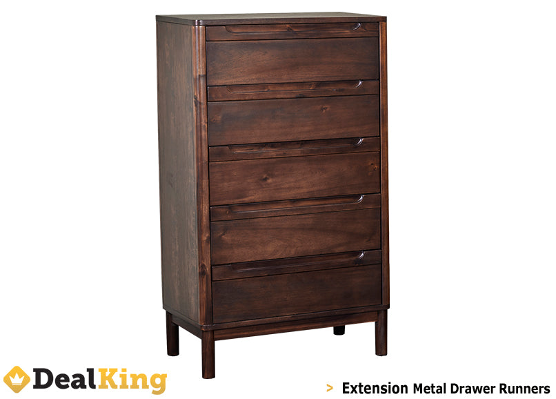 URBAN 5 DRAWER TALLBOY