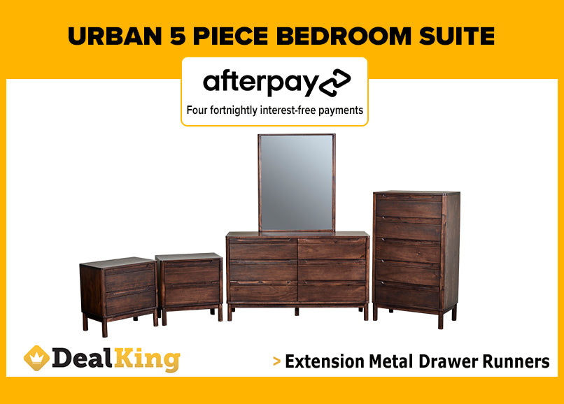 URBAN 5 PIECE BEDROOM SUITE