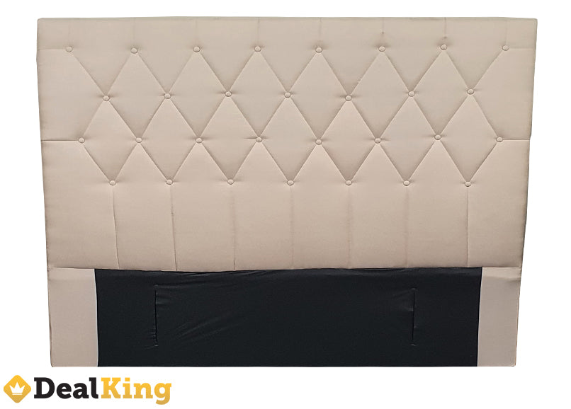 VALENCIA TUFTED QUEEN HEADBOARD CREAM
