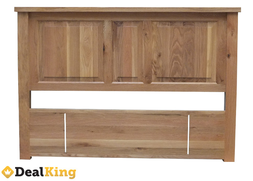 VANCOUVER QUEEN OAK HEADBOARD