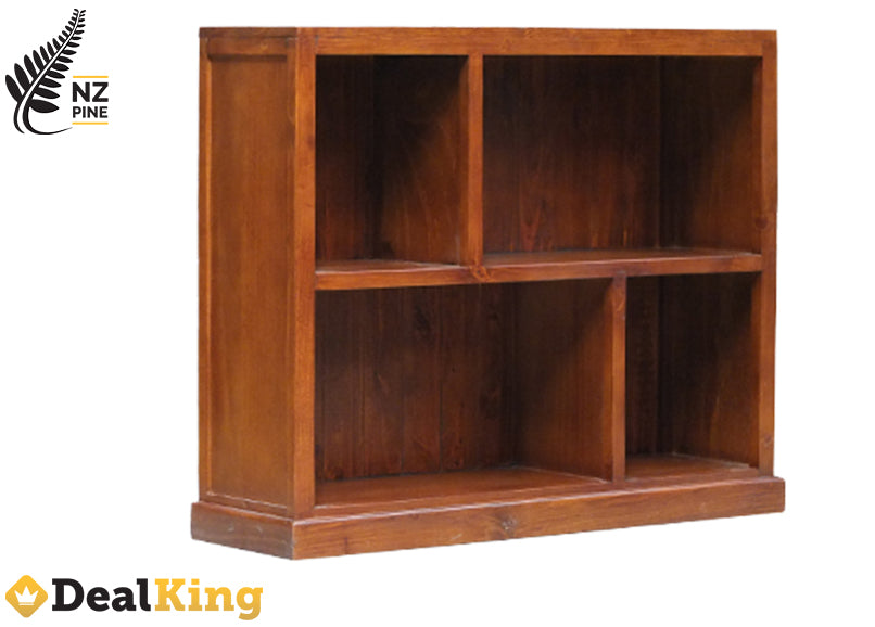 ZIG ZAG NZ PINE SMALL BOOKCASE