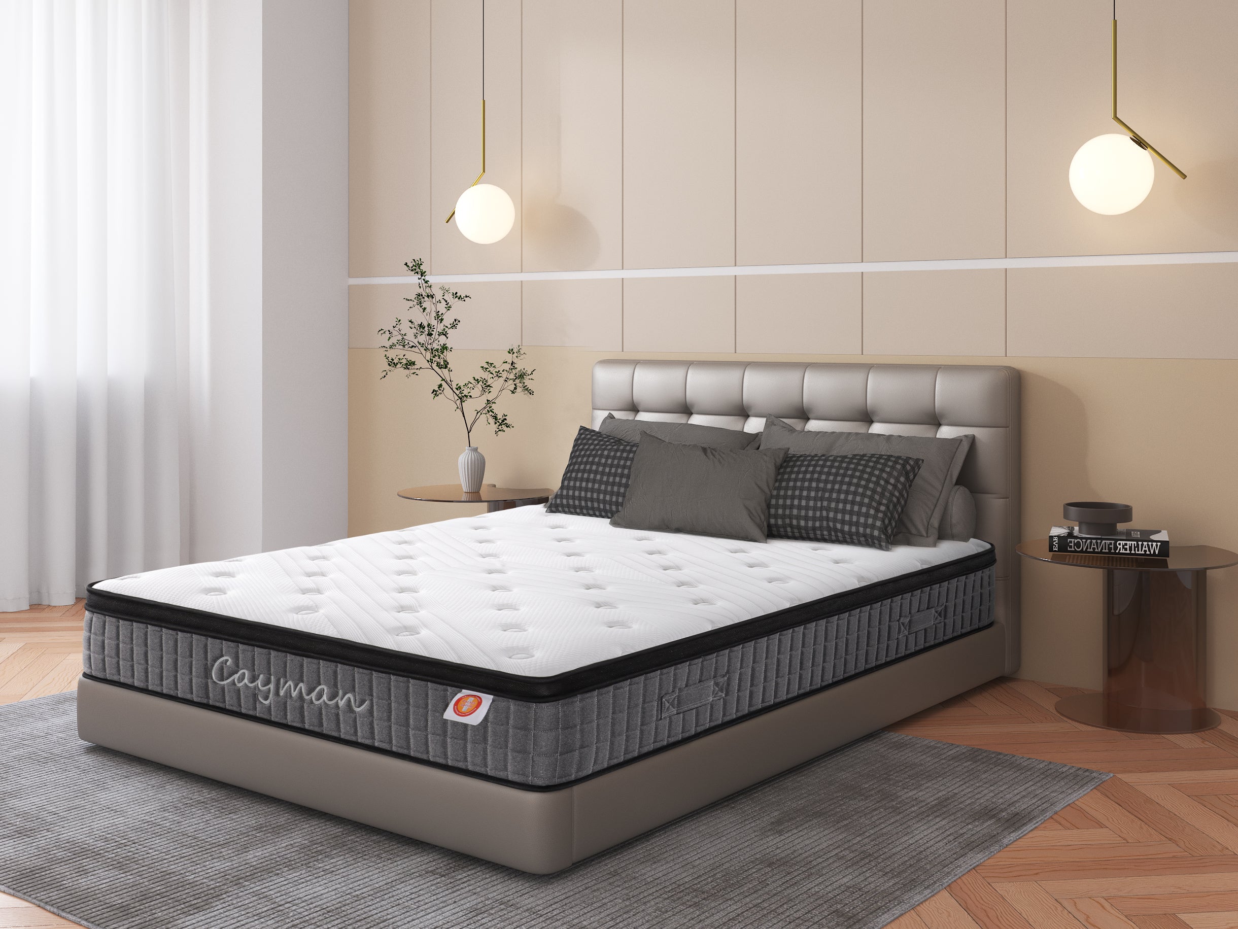 KING SINGLE POCKET SPRING MATTRESS